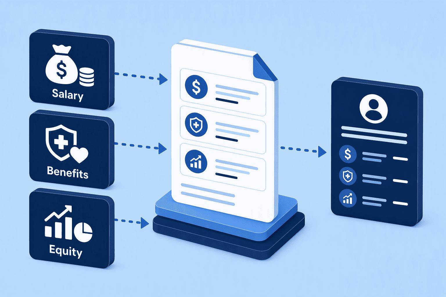 Illustration for 4. OpenComp, Total Rewards Statement Design and Delivery from Comp Data
