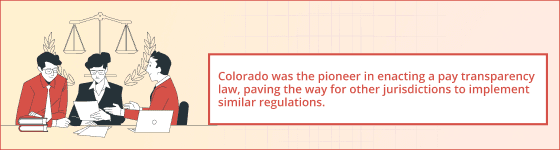 COLORADO Pay transparency laws 