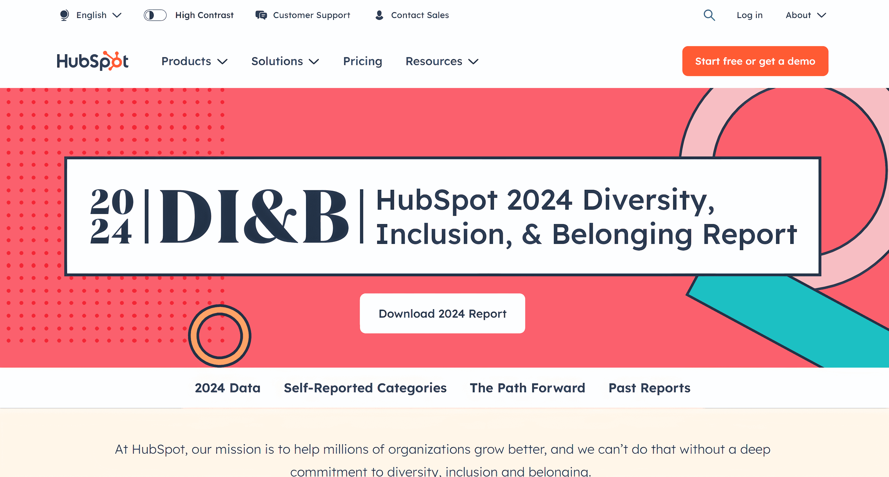 Hubspot - Diversity and Inclusion