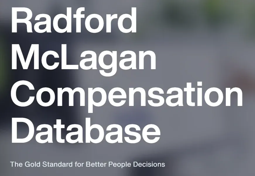Radford Global Compensation Database is part of Aon’s Radford McLagan Compensation Database.webp