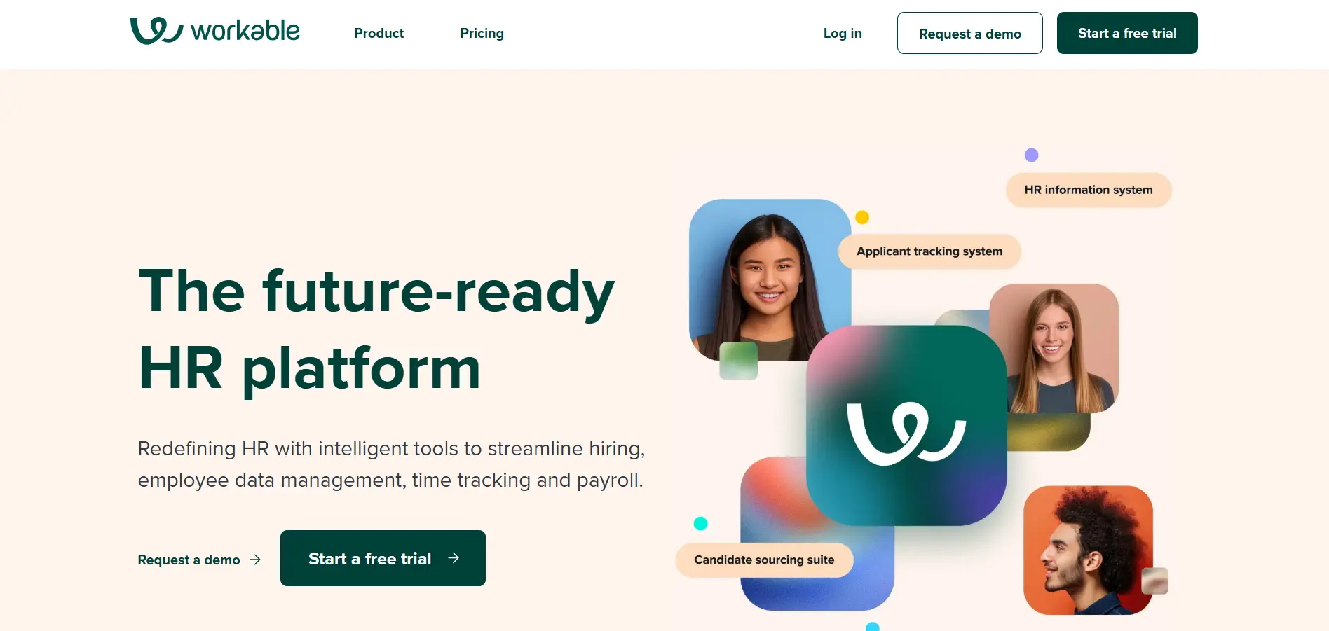 Workable is an intuitive Applicant Tracking System (ATS) designed for small to mid-sized businesses, offering advanced sourcing tools and recruitment marketing features.webp